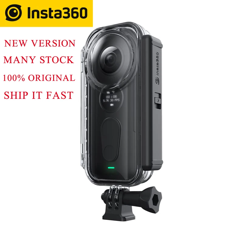 

Original insta 360 Venture Case For Insta360 ONE X / insta 360 one X dive case 30M Waterproof depth seamless stitching