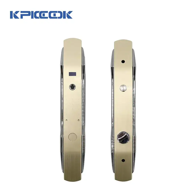 

KPIOCCOK Smart Door Lock 3DScanning Fingerprint Lock Electronic Door Lock Assword Access Control Card Intelligent Door Lock B828