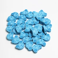 25 шт./лот бусины из натурального дерева прекрасный автомобиль стили разделитель для бисера деревянные бусины для ювелирных изделий Детские DIY ремесла дети игрушки изготовление