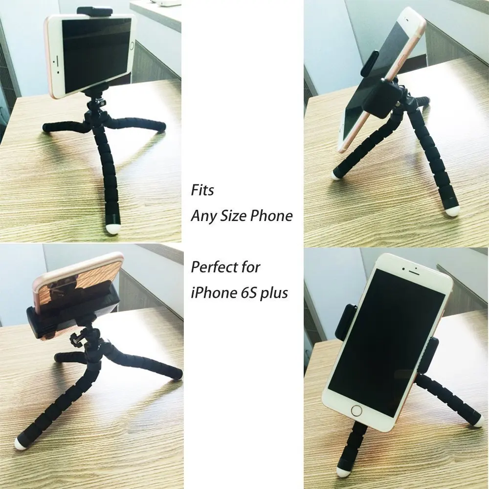 DUSZAKE P16 Гибкий штатив Gorillapod для телефона Bluetooth мини iPhone Телефон Штатив с