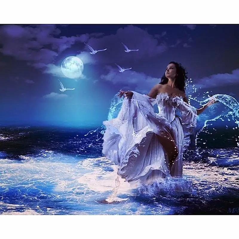 Набор для алмазной вышивки богини 5D|Алмазная мозаика| |