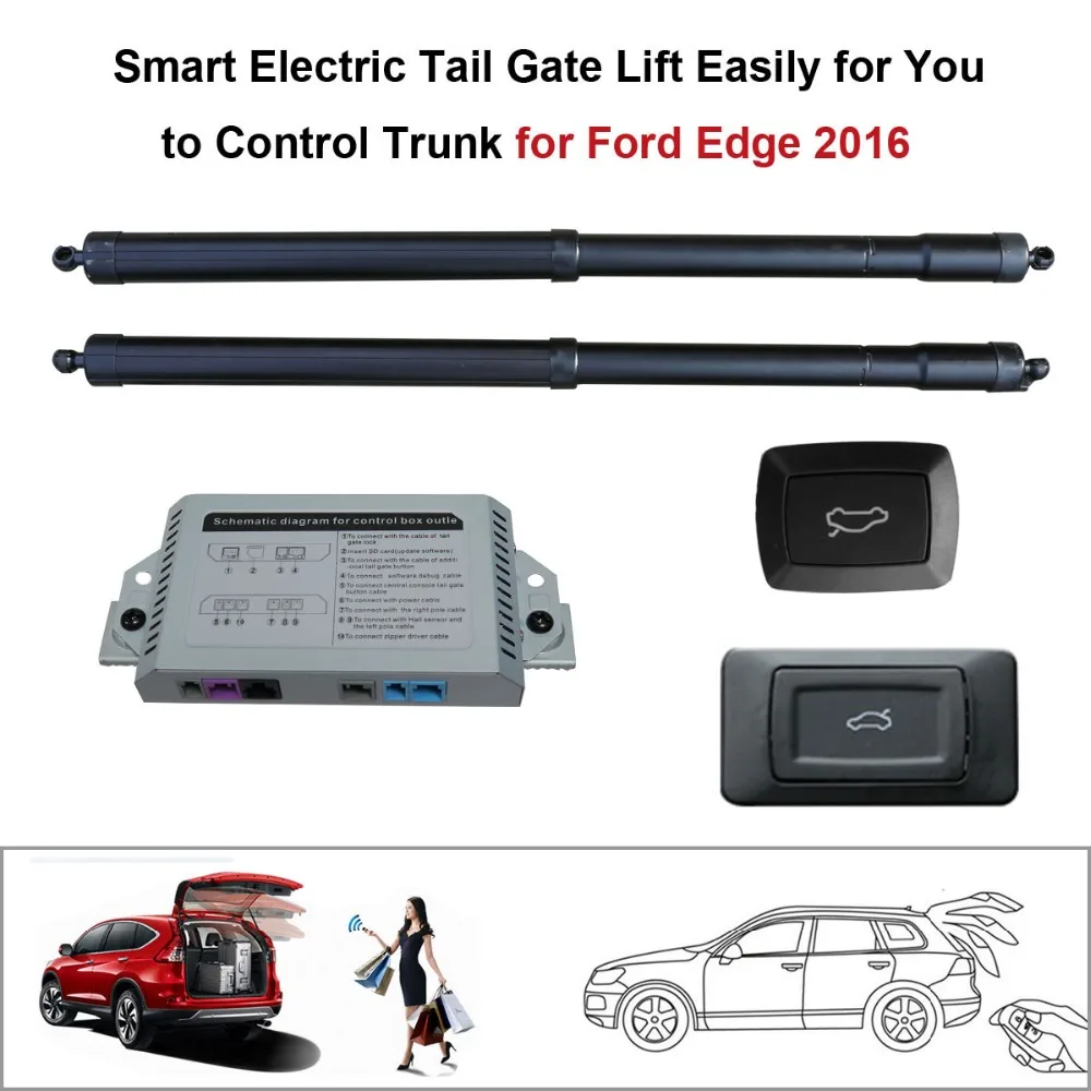 

Smart Auto Electric Tail Gate Lift for Ford Edge 2016 Control Set Height Avoid Pinch