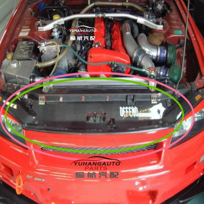 

Für 1995-1998 Skyline R33 GTS Garage Verteidigen Stil Kühl Panel (Spec 1 nur) FRP fiberglas