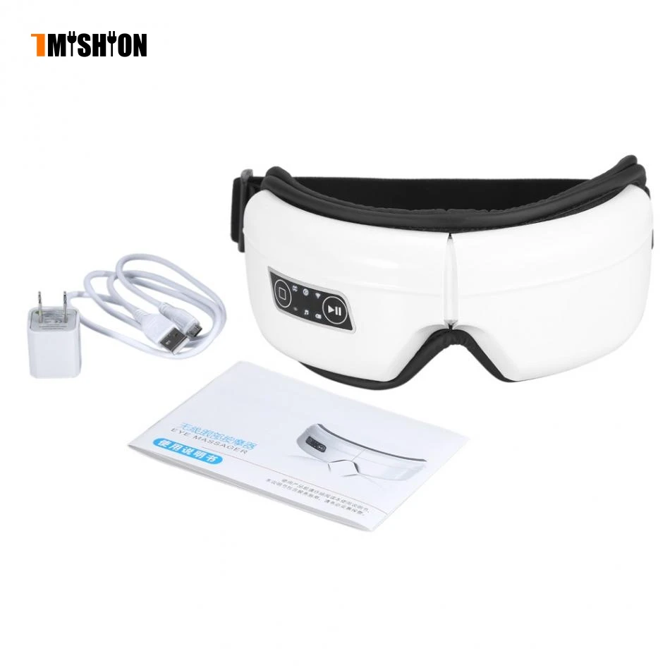 Electric Eyes Massager Vibration Infrared Heating Therapy Air Pressure Music Eye Glasses Head Stress Relief Eyes Care Device Electric Eyes Massager Vibration Infrared Heating Therapy Air Pressure Music Eye Glasses Head Stress Relief Eyes Care Device