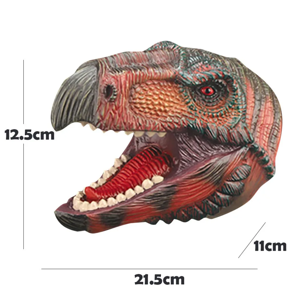 Динозавр ручной Куклы ролевые игры реалистичные тираннозавр рекс голова перчатки мягкая игрушка куклы детские игрушки животные игрушки для детей