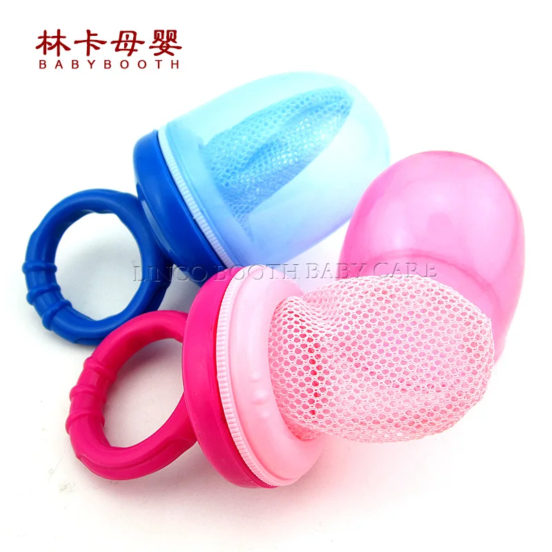 New Nipple Fresh font b Food b font Milk Nibbler Feeder Feeding Safety Silicone Baby Chew