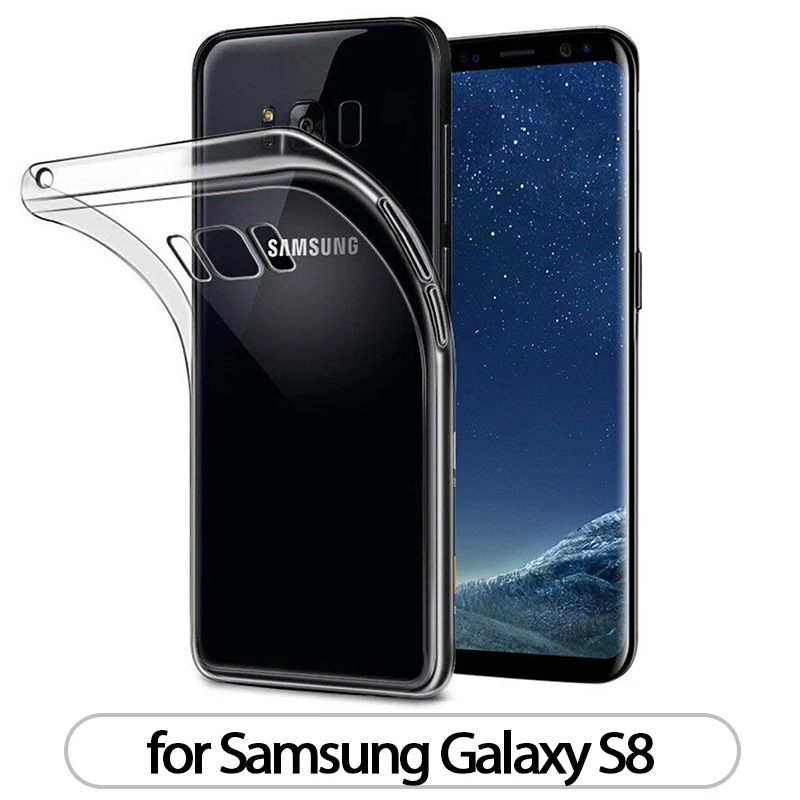 Чехол для samsung Galaxy S10 S10E S9 S8 S7 TPU Силиконовый прочный чистый мягкий чехол для samsung S10 Lite 5G S9 Plus Edge задняя крышка