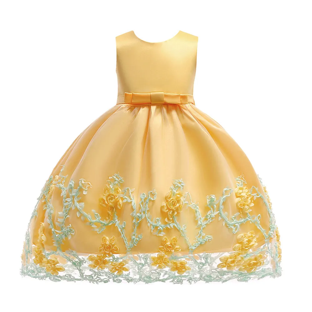 

SAGACE Wedding Party Dress Infant Girls Princess Dress Costumes Summer Baby Girl Princess Pageant Ball Gown For Party Pageant
