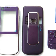 Фиолетовый корпус мобильного телефона чехол клавиатура для Nokia 6220 6220c и отвертка открытые инструменты