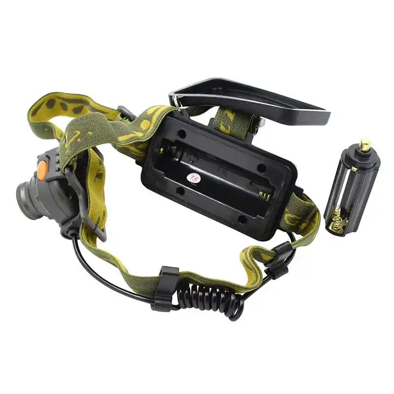 rechargeable ir sensor headlamp headlight head flashlight led head torch light 1 (2)