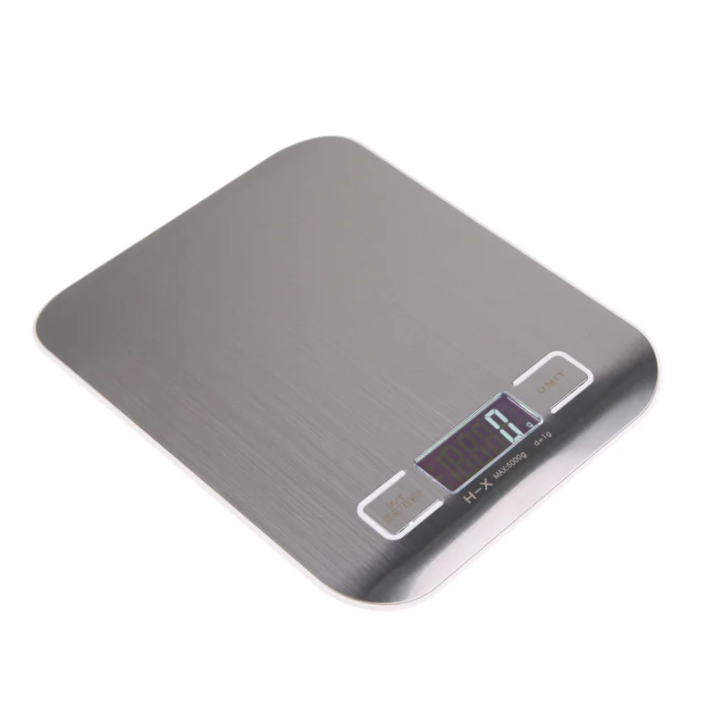 11 фунтов/5 кг кухонные весы из нержавеющей стали электронные светодиодный весы кухонные инструменты для взвешивания Весы