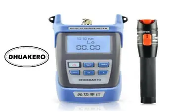 

free shipping AB18E FTTH Fiber Optical Power Meter -70 + 10dBm 2 in 1 10mw Visual fault locator