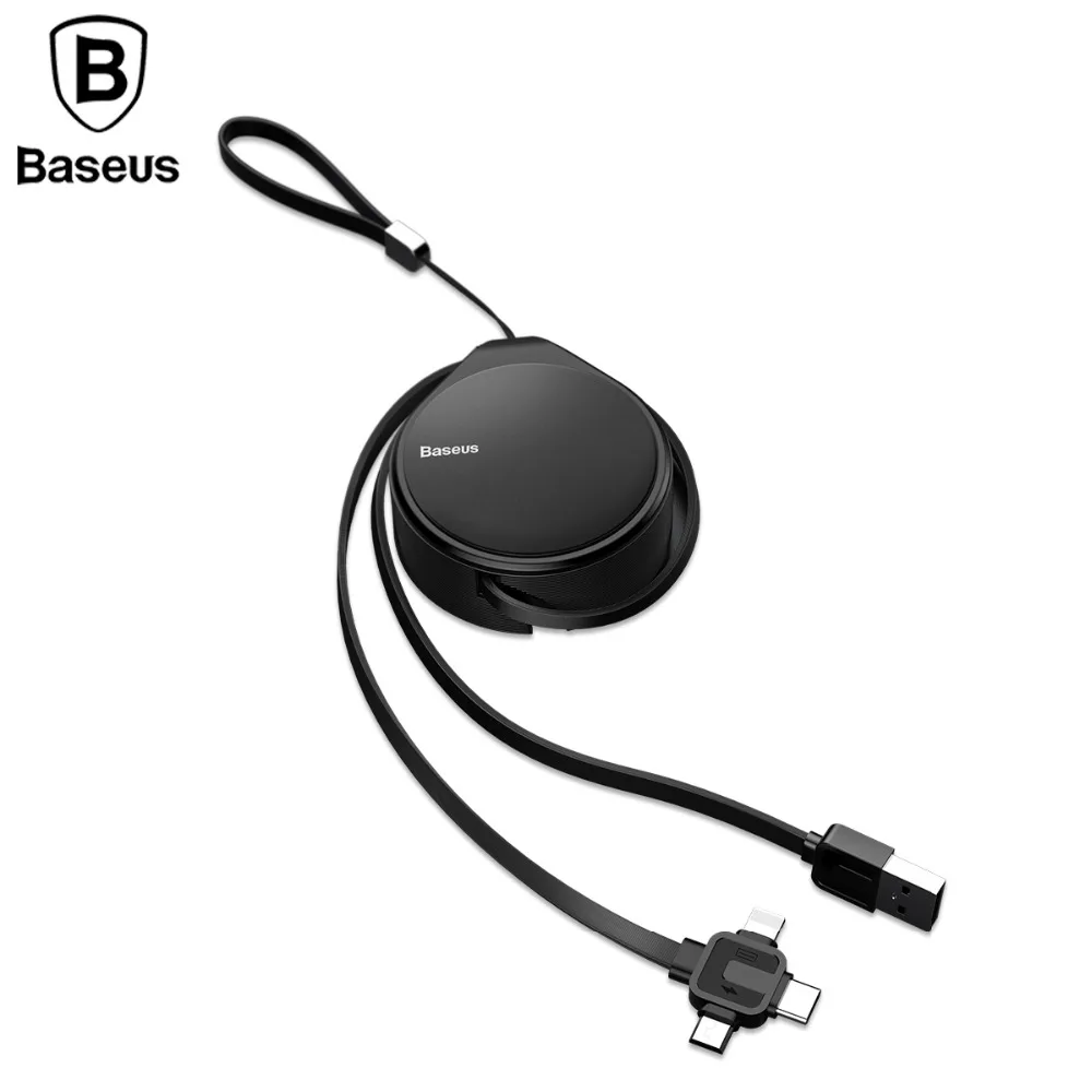 Goedkoop 3 in 1 Micro USB Type C USB Data Kabel voor iPhone X 8 7 6 Cross Ontwerp Intrekbare 1.5 m USB C Kabel voor Samsung Galaxy S9