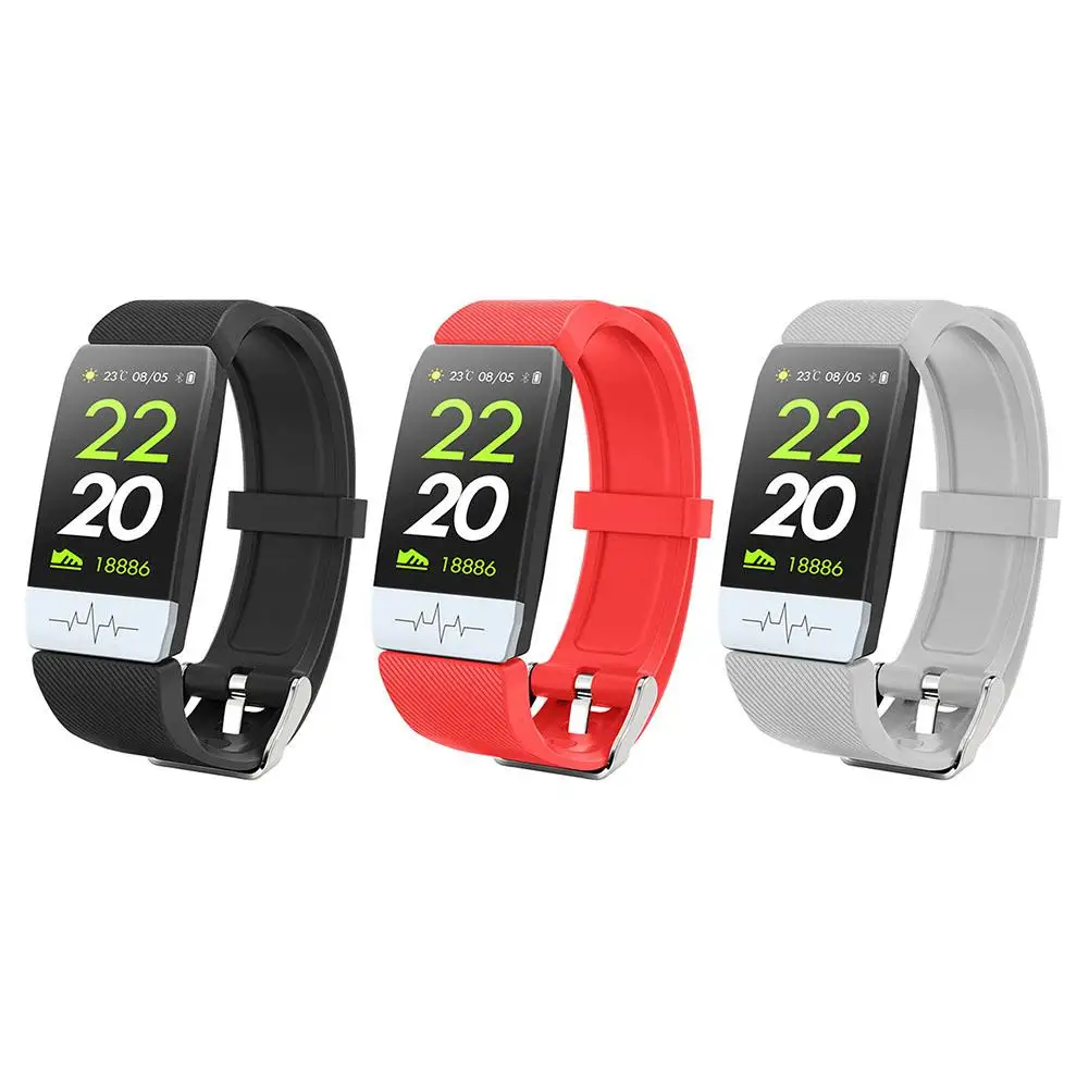 

Q1S Fitness Tracker ECG PPG Waterproof Heart Rate Monitor Smart Band Weather Forecast Smart Bracelet For Men Women