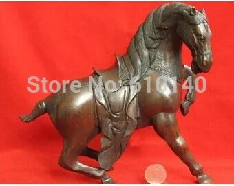 

Rare Asian Bronze Statue Horse
