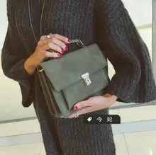 Mode neue handtaschen Hohe qualität PU leder Frauen tasche Retro matt tragbare umhängetasche Freizeit wilden Messenger Weiblichen beutel