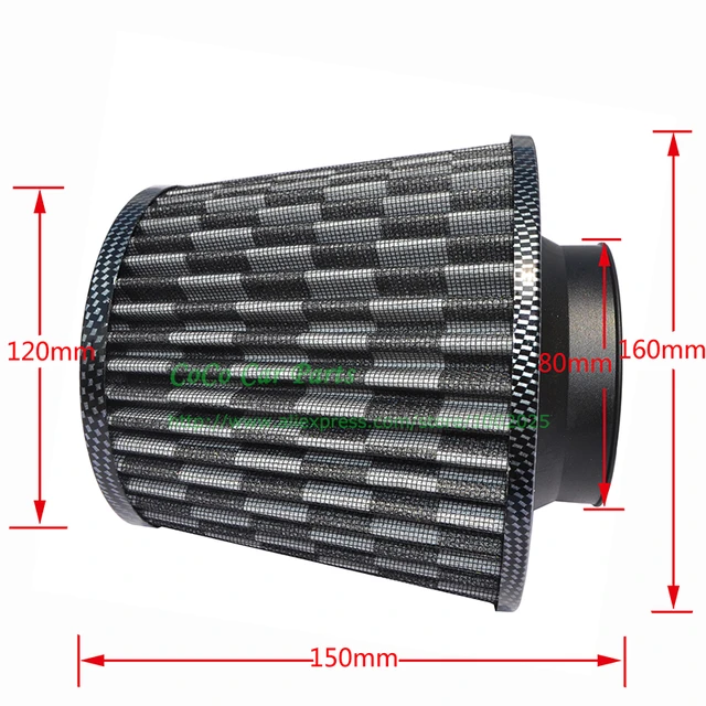 3inch High Performance Auto Air Filter Sport Car Air Intake - Air Intakes  Parts - AliExpress