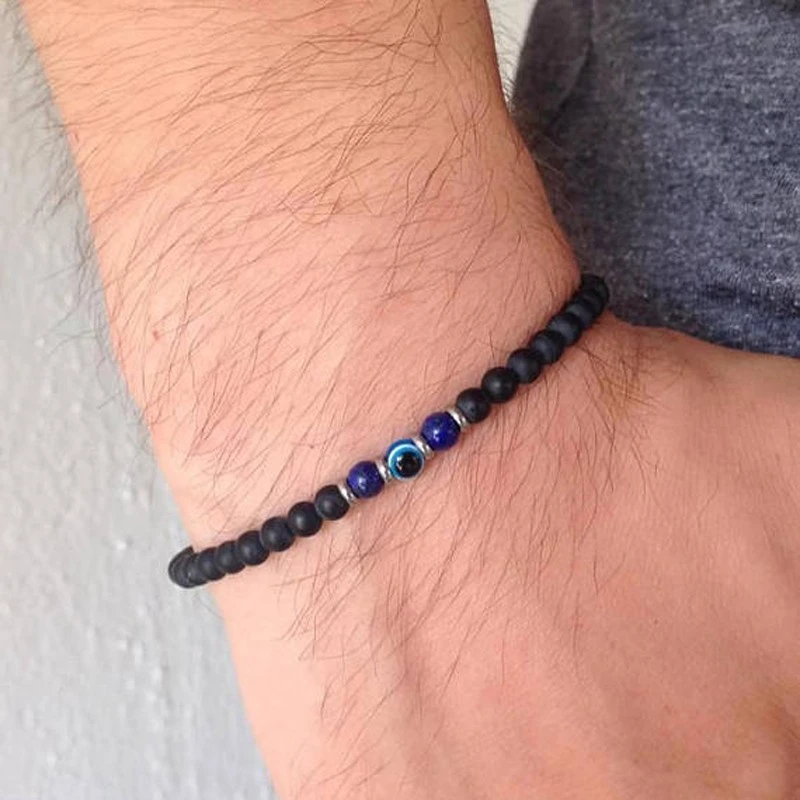 Pulsera De Cuentas De 4 Mm Hombres Y Mujeres Pulsera De De Pulsera De Cuentas De 4 Mm Hombres Y Mujeres Pulsera De De