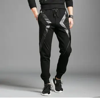 

new autumn trousers and winter fashion casual fashion slim foot pants fashion