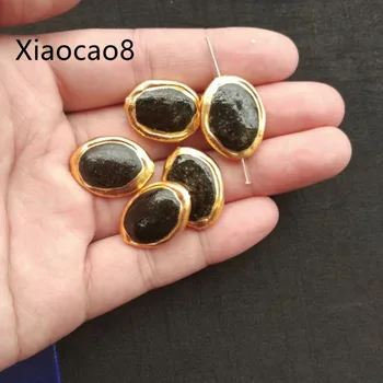 

Black Nature Stone Separate Beads for Jewelry Making Bijoux Hand Made Beads for Making Necklace Bracelets Earrings