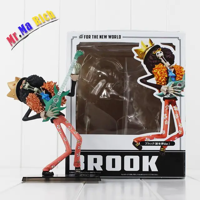 Best Price 17Cm Giapponese Anime Cartoon Due Anni One Piece Brook Action Pvc Figure Model Collection Toy Dettaglio Spedizione Gratuita