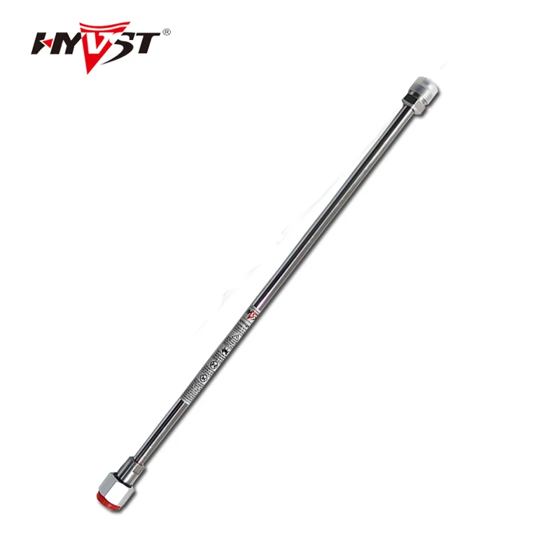 

Extension Pole, Length 50cm/19.69In Anodized Aluminum For Use With All Standard Airless Spray Gun Tips Easy to clean