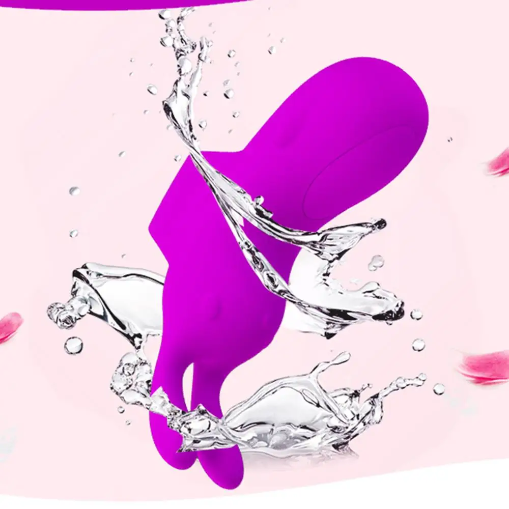 Вибратор с заячьими ушками G Spot реалистичный вал и удовольствие стимуляция