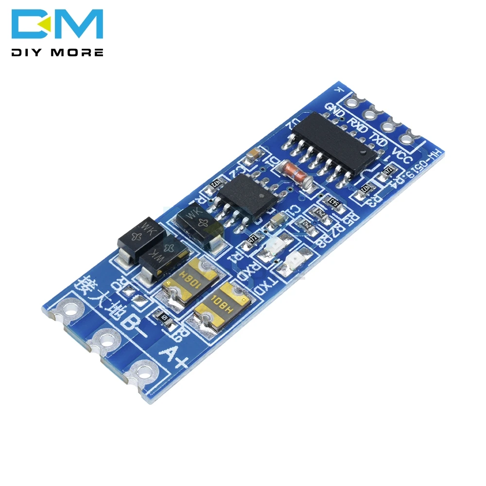 

TTL Turn To RS485 Power Supply Module Hardware Automatic Flow Control Board Serial UART Level Mutual Conversion Module 3.3V 5V