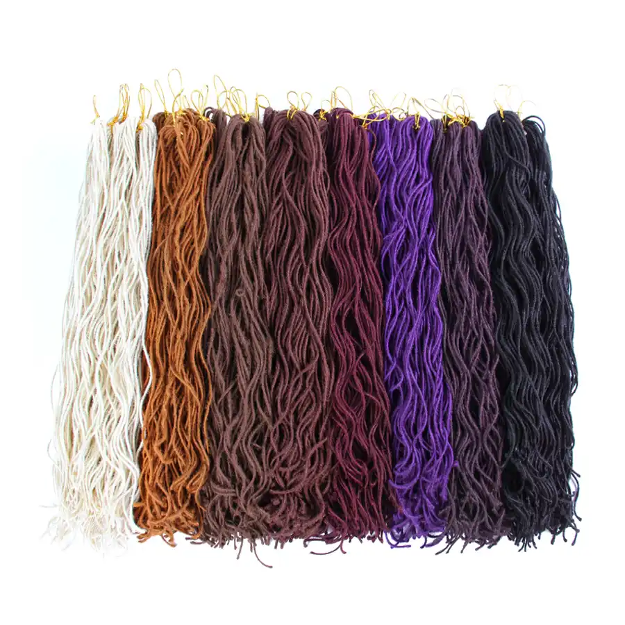 Alileader Braids Mini Locs Hair Extensions Dreadlocks Hair