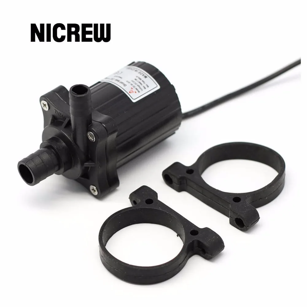 Электрический погружной водяной насос Nicrew 170GPH 650л/ч помпа для аквариума пруда