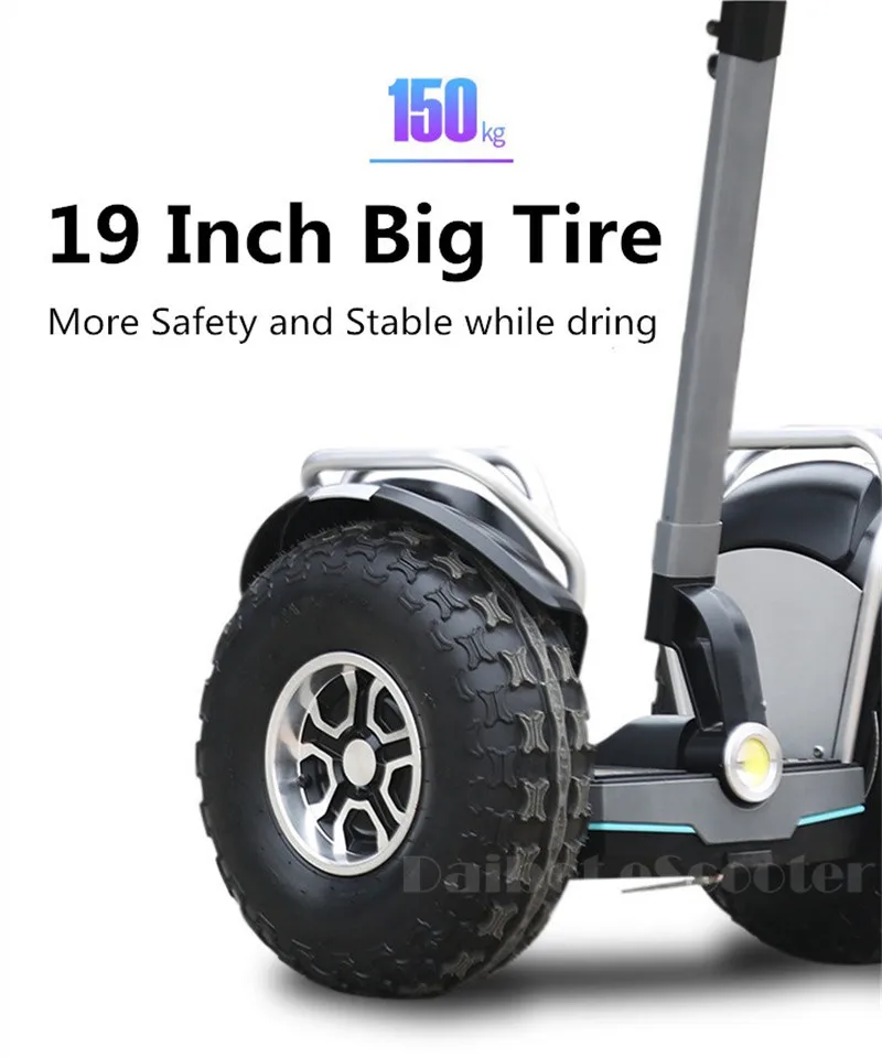 Daibot 2019 New Powerful Electric scooter Two Wheels Double Driver 60V 2400W Off Road Big Tire Adults Hoverboard Scooter Daibot 2019 New Powerful Electric scooter Two Wheels Double Driver 60V 2400W Off Road Big Tire Adults Hoverboard Scooter