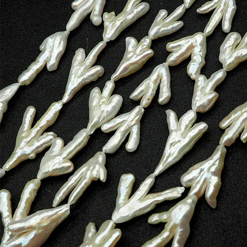 28-42 мм 10 шт. барокко нерегулярные AA натуральный бусы из пресноводного жемчуга бисера серьги амулеты ювелирные изделия свободные бусины