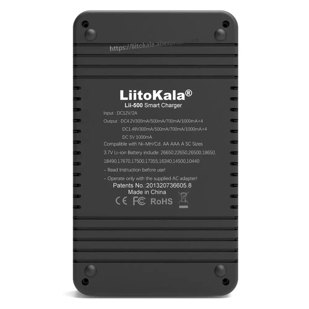 Günstige Liitokala Lii 500 Lii PD4 Lii 500S LCD 3,7 V 18650 18350 18500 21700 20700B 20700 14500 26650 AA NiMH lithium batterie ladegerät