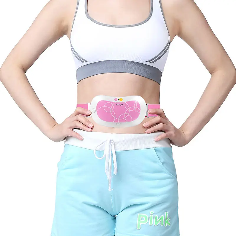 Fittop Vibrating Slimming Abdominal Therapy Electric Massager Warming