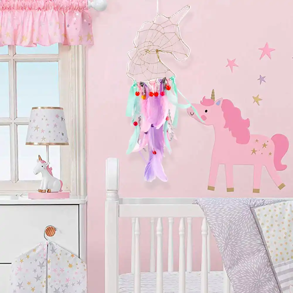 Qifu Unicorn Dream Catcher Unicorn Party Supplies Unicorn