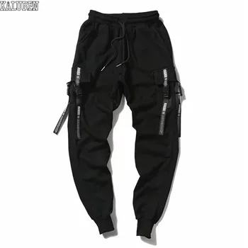 

Free shipping plus size 2xl-8xl men hiphop pants long trousers cotton tops male hip-hop fat big Chinese style elastic waist