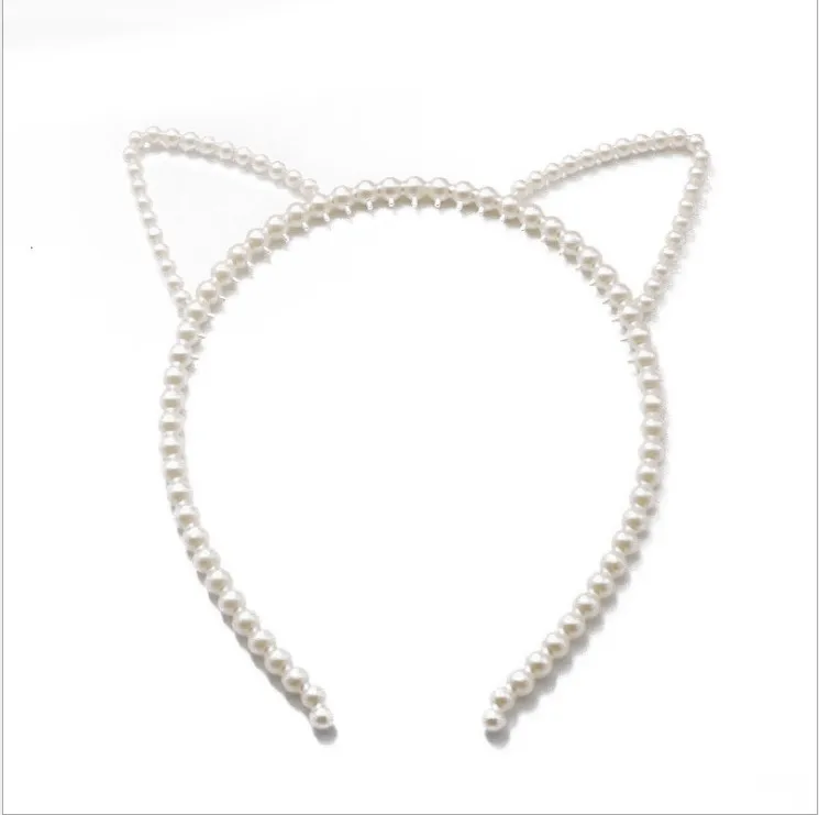 1PC Unique Hair Accessories Pearl Headband for Women Elegant Headband Wild Personality Fashion Pearl Girls Hair Headwear