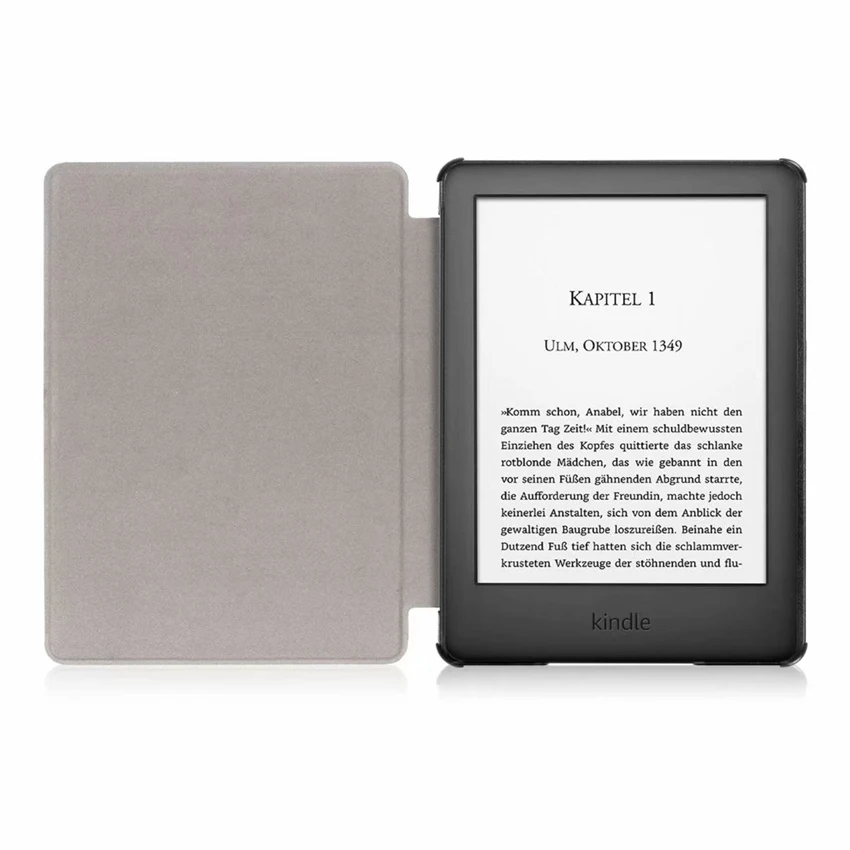 Для Amazon Kindle из искусственной кожи чехол с принтом тонкий 6 ''Электронная книга E-reader Kindle 10th 658 Smart Wake Up