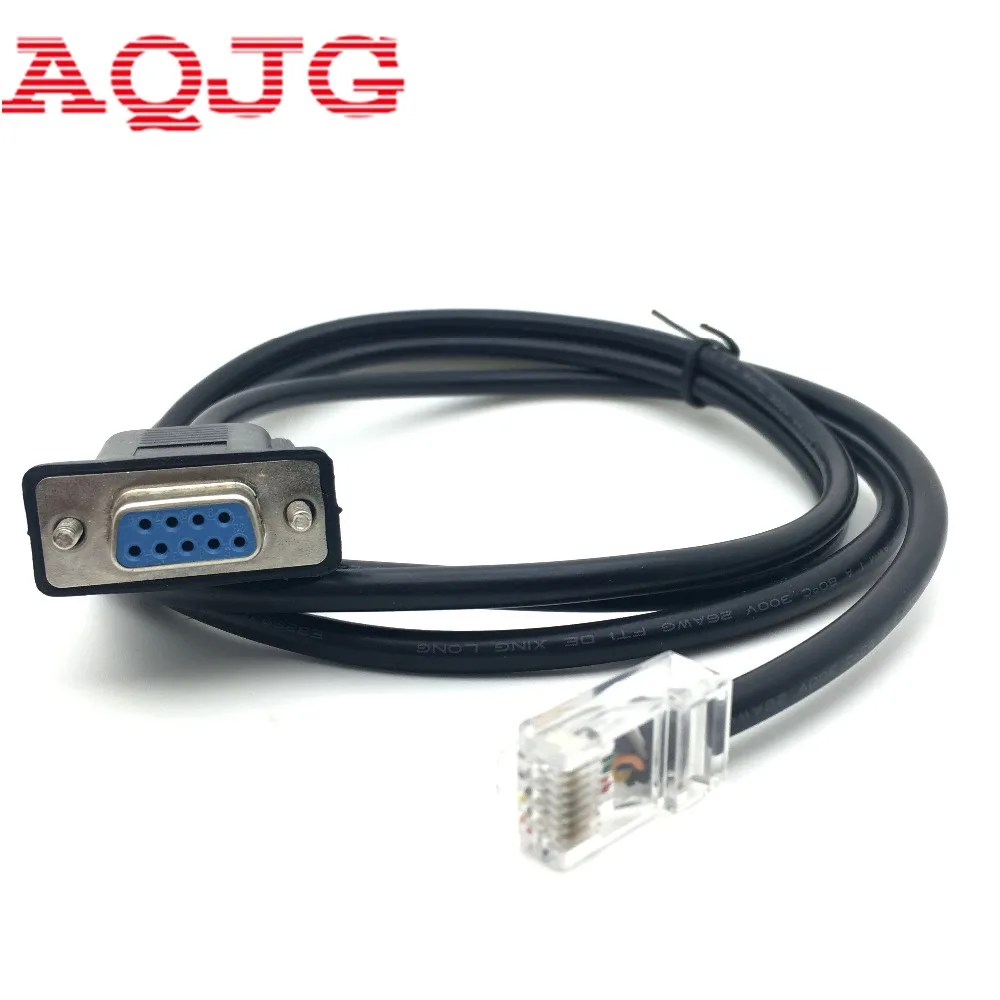 

Cable for 038-003-085 DB9 TO RJ12 6P6C DB9 Female to RJ12 Conosole cable 2M AQJG RS232 male Female to Rj12