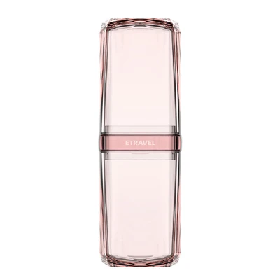 regular pink Дорожная чашка для мытья портативные туалетные принадлежности зубная щетка полотенце перегородки коробочки для хранения наборы аксессуаров для ванной комнаты - Цвет: regular pink