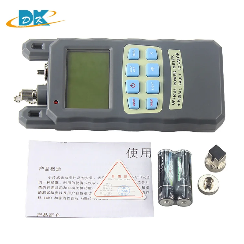 

AUA-80A All-IN-ONE Fiber optical power meter and Visual Fault Locator 5mW red light source