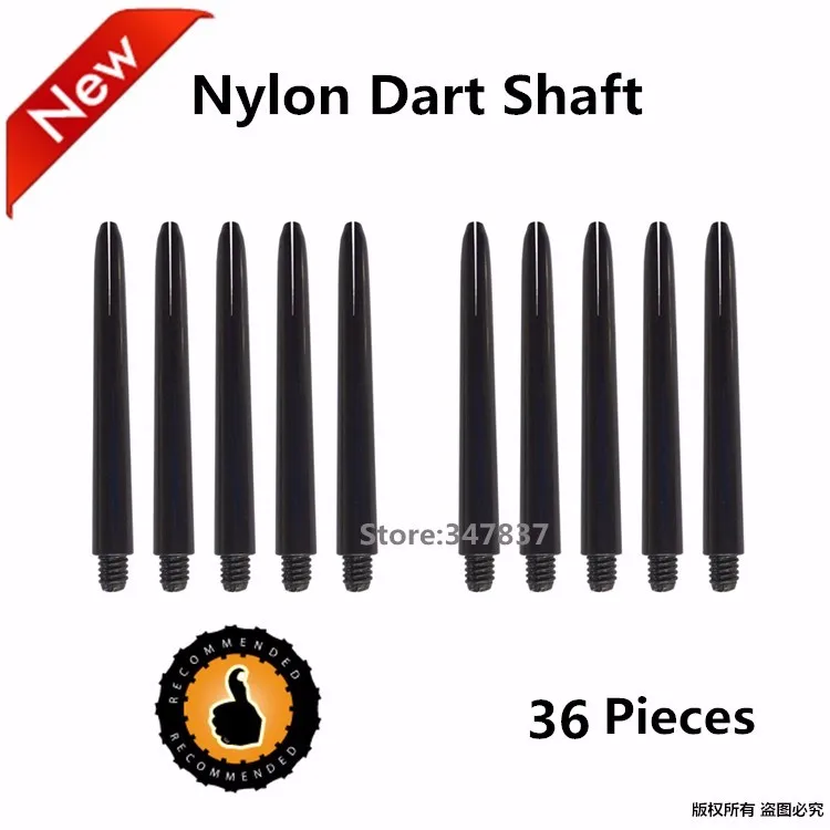 Длинные/короткие дротики NylonPlastic 36 шт./лот аксессуары для дартс 35/41/46/48 мм резьба 2BA