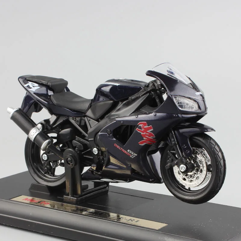 Maisto 1:18 YAMAHA YZFR1 R1 moto rcycle racing superbike scale модели moto bike Diecasts& Toy транспортные средства подарки игрушки для детей мальчиков