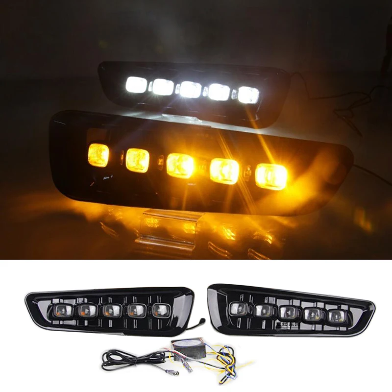 Buy High Quality Daytime Running Lights Yellow Turn