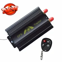 TK103B Автомобильный GPS Tracker Системы с GPS и GSM в Режиме реального времени Двойной Месте, Пульт Дистанционного Управления Противоугонной Трекер GPS103B