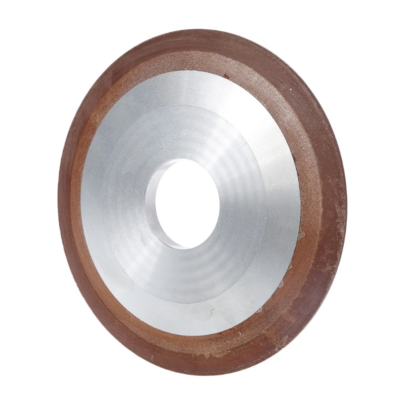 Replacement 125mm One Tapered Side Plain Resin Diamond Saw Blade Grinding Wheel