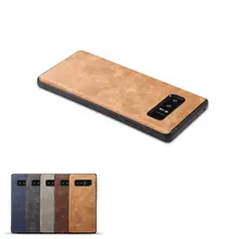 Luxury Vintage PU Leather Back Case For Samsung Galaxy Note 8 Case Hard Back Cases For Samsung Note8 Cover For Galaxy Note 8