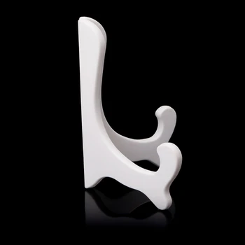 

NEW 6 Inch Tall Plastic Display Stand Holder Easels For Plates Photos Tea Tray Multi-function Storage Display Stand Holder shelf