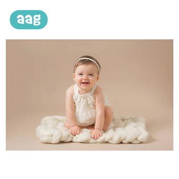 

AAG Baby Blanket Hand Knitting Twisted Blanket Carpet Newborn Super Thick Line Blanket Mat Child Photography Props Blankets 0
