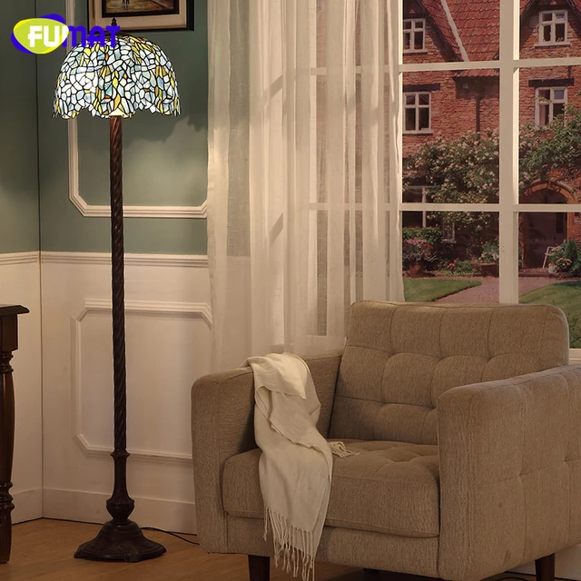 FUMAT Pastoral Wisteria LED Floor Lamp Home Decor Creative Stained ... FUMAT Pastoral Wisteria LED Floor Lamp Home Decor Creative Stained ...